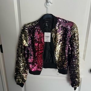 Fun sequined jacket